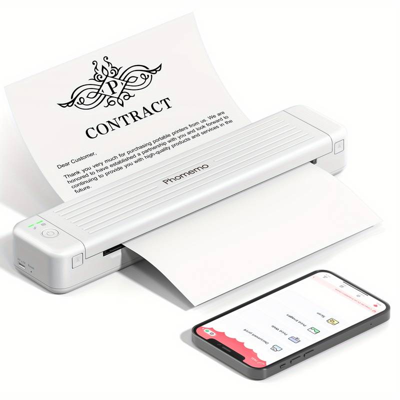 P831 Upgraded Portable Printer Wireless For Travel Thermal - Temu